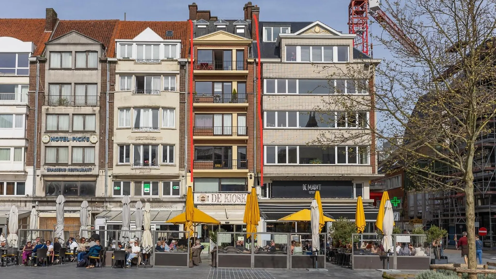 Appartement Centrum 5 Ostende Belgie